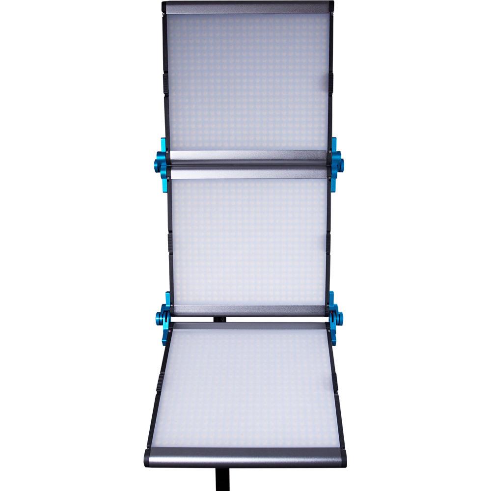 Dracast Silver Series LED1500 Daylight Foldable Panel with V-Mount Battery Plate
