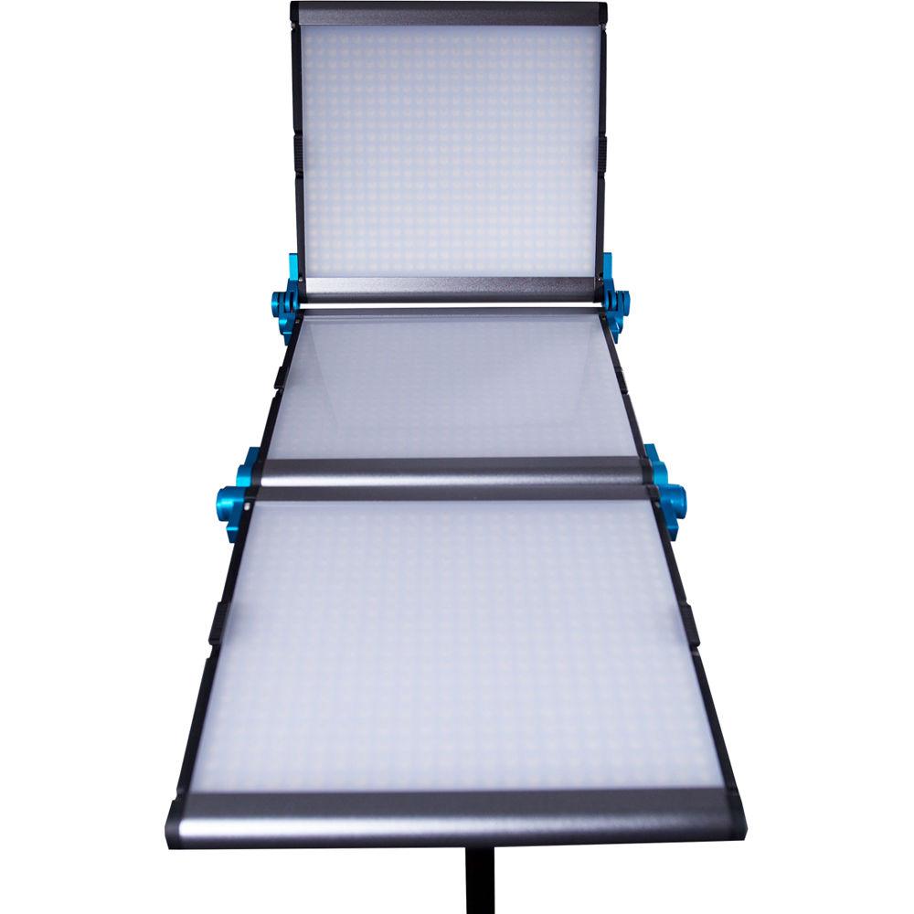 Dracast Silver Series LED1500 Daylight Foldable Panel with V-Mount Battery Plate