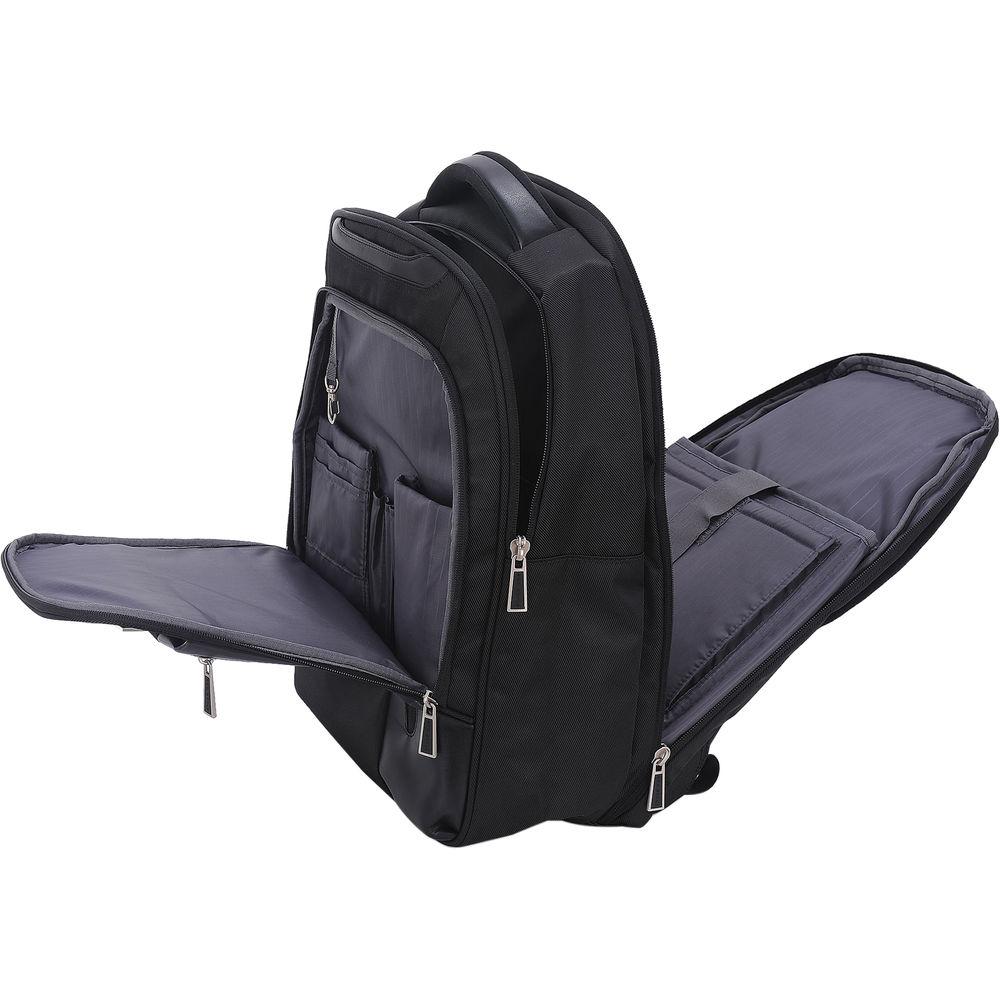 ECO STYLE Tech Exec Checkpoint Friendly Backpack for 15.6" Laptop