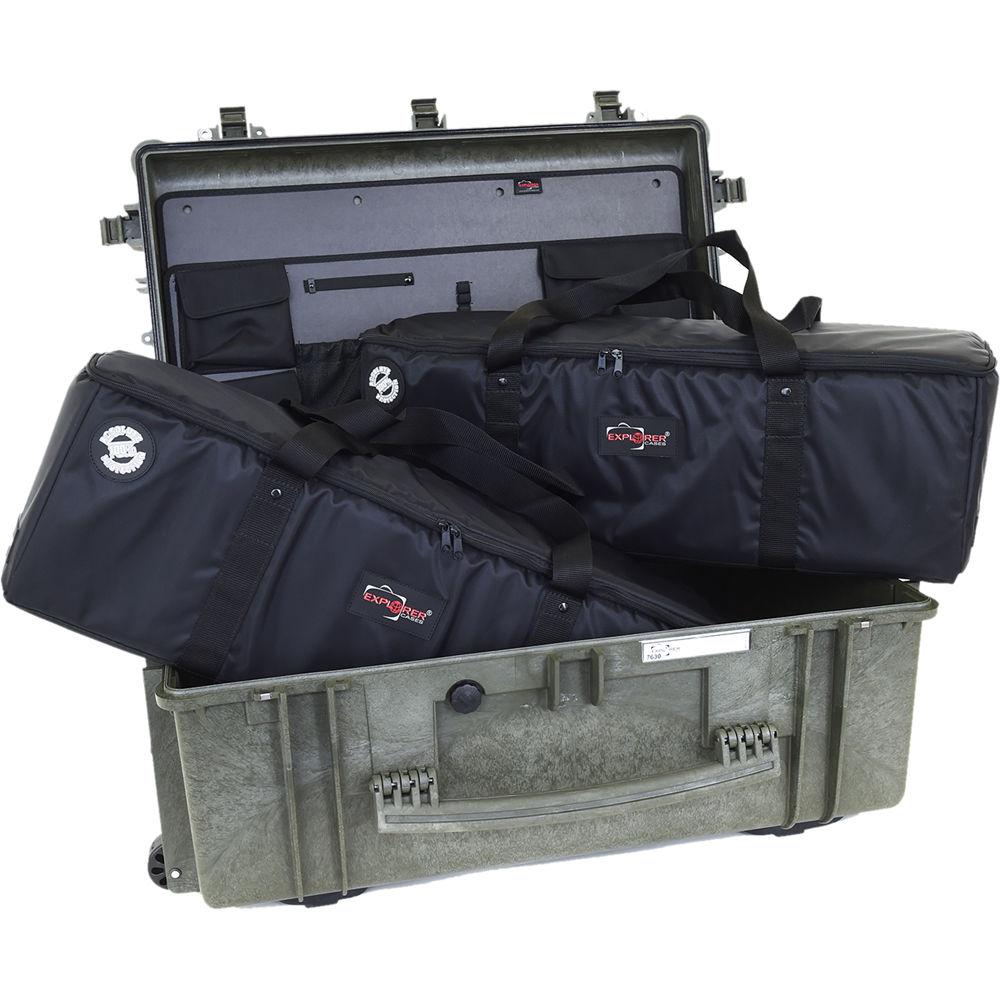 Explorer Cases 7630 Case with 2 BAG-Ms and Panel-76