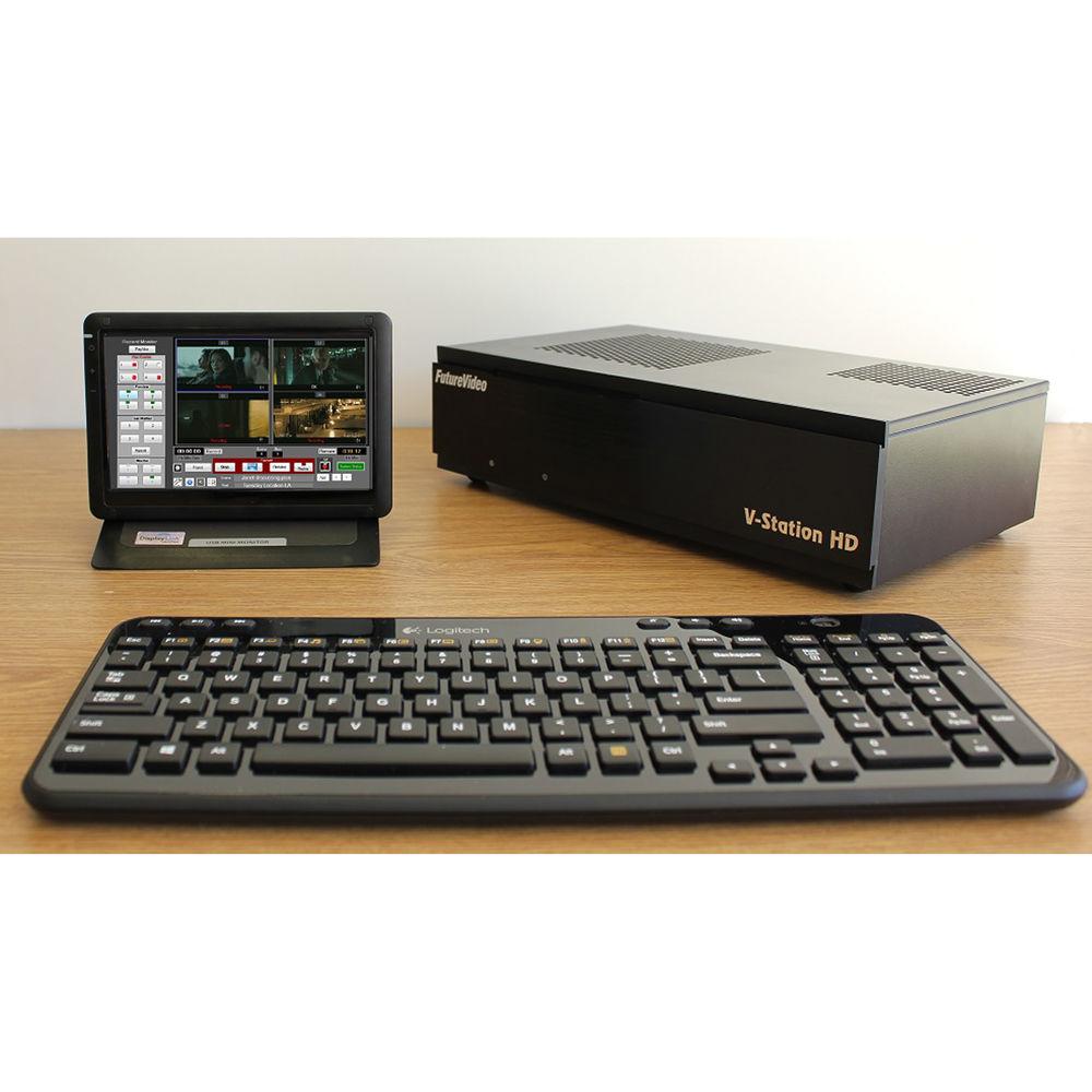 FutureVideo V-Station HD Pro4 DVR with SDI Inputs