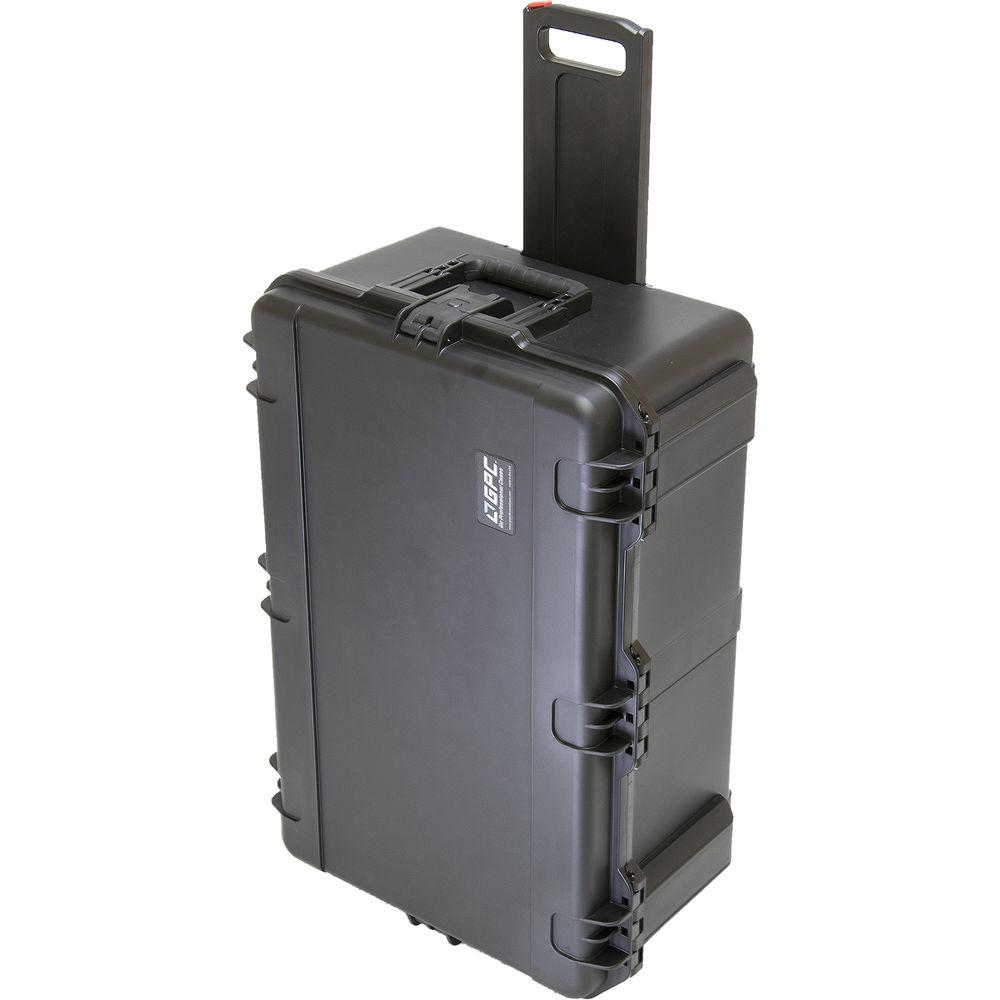 Go Professional Cases GPC-DJI-INSPIRE-1-T-X5 Watertight Hard Case with Wheels for DJI Inspire 1 in Travel Mode