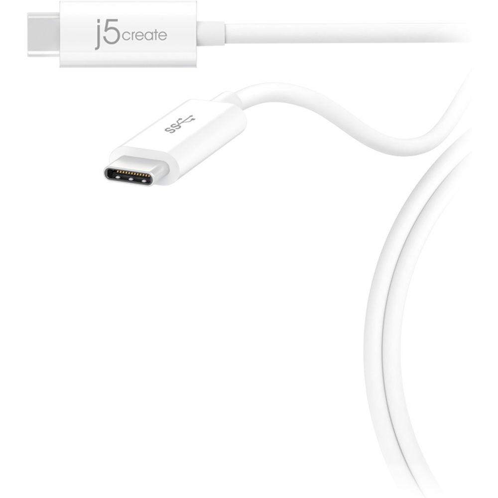j5create USB 3.1 Type-C to Type-C Coaxial Cable