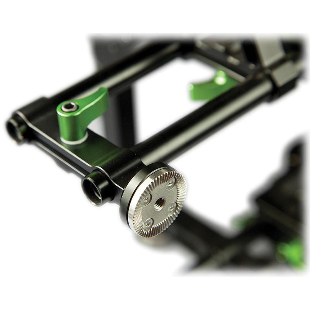 LanParte Double 15mm Rod Clamp with ARRI Rosette