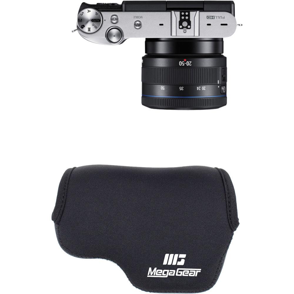MegaGear MG373 Ultra-Light Neoprene Case for NX3000 with 20-50mm Lens