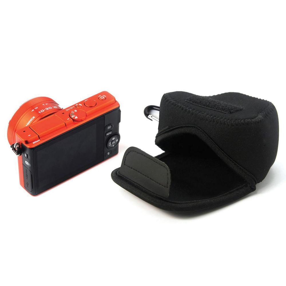 MegaGear MG383 Ultra-Light Neoprene Case for Nikon 1 J4 with 10-30mm