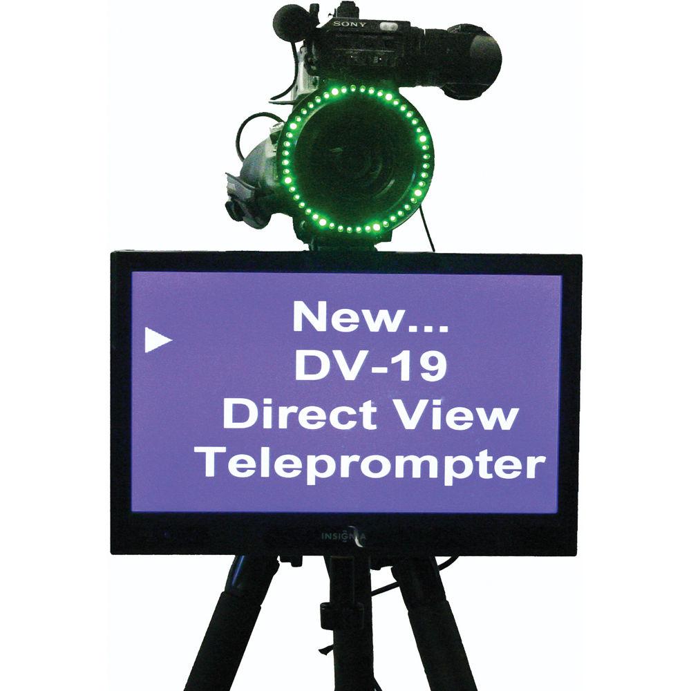 Mirror Image Direct View LCD Prompter