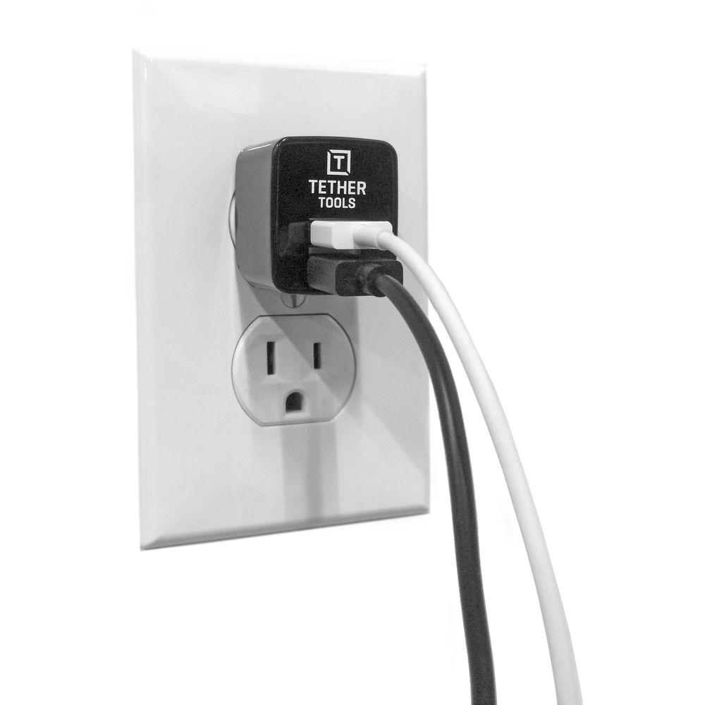 Tether Tools Rock Solid Dual USB to Wall Adapter