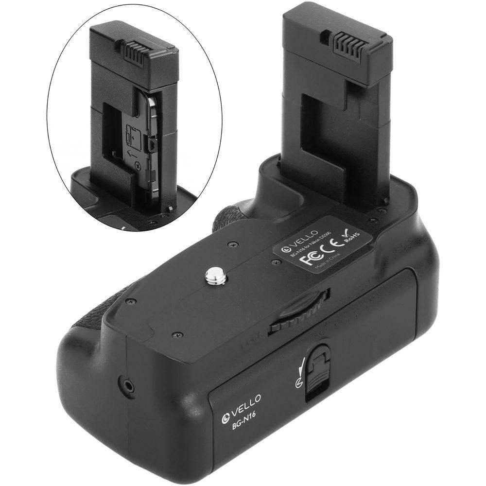 Vello BG-N16 Battery Grip for Nikon D5500 & D5600