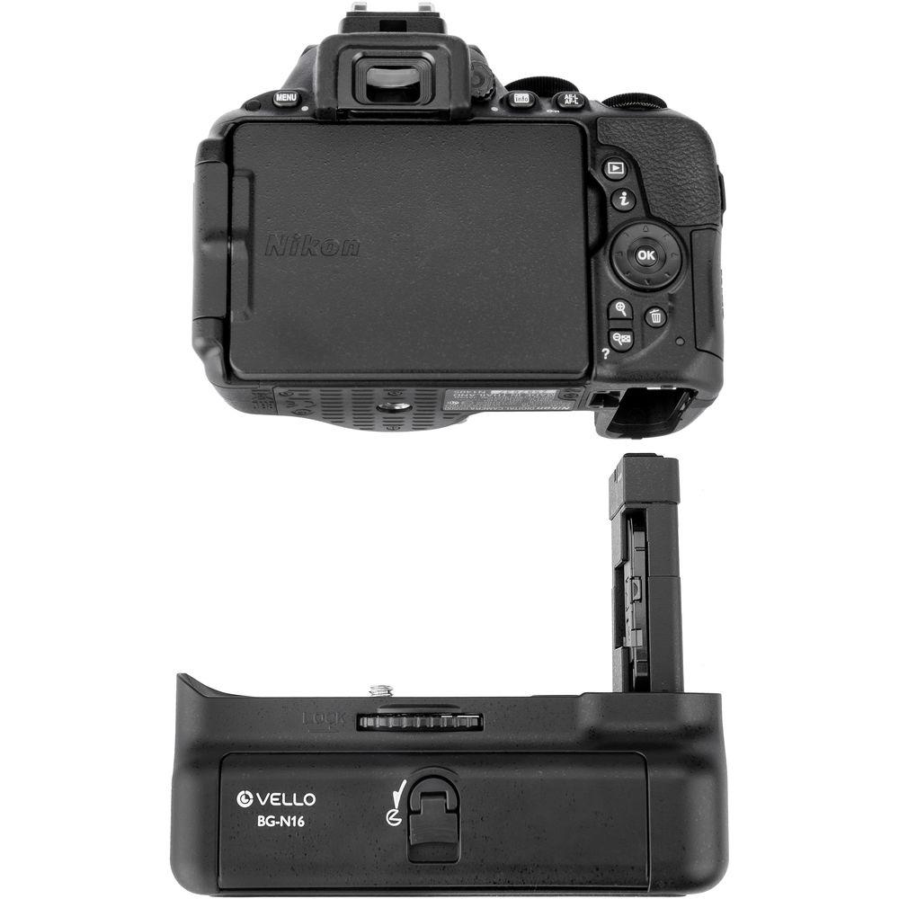Vello BG-N16 Battery Grip for Nikon D5500 & D5600