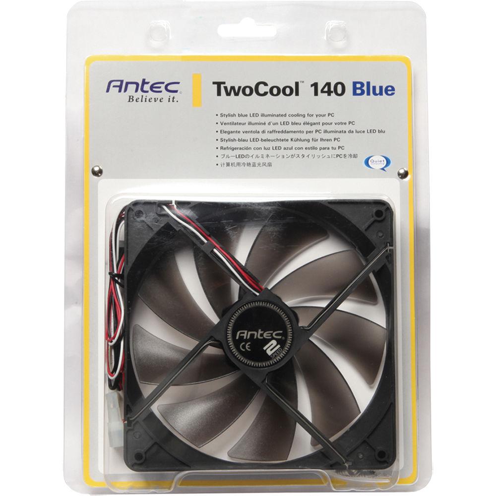 Antec TwoCool 140mm Blue LED Cooling Fan