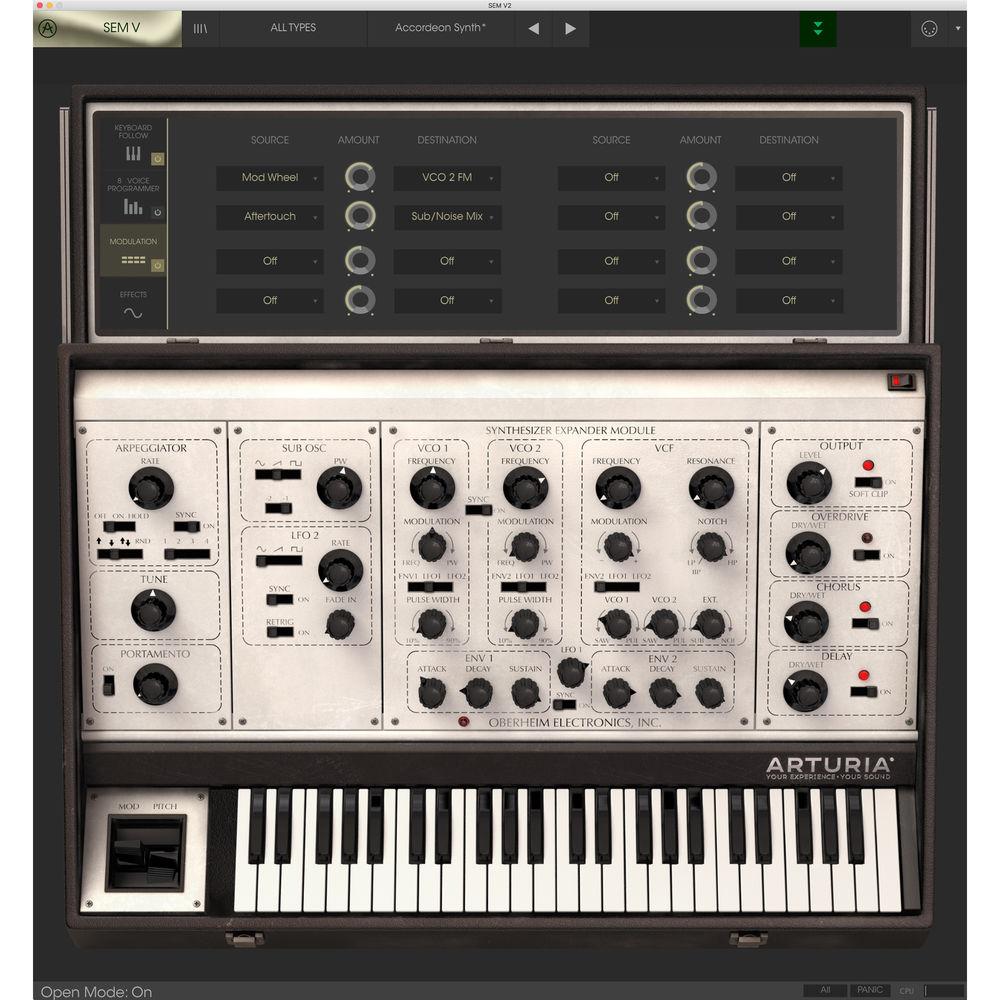 Arturia SEM V - Virtual Instrument