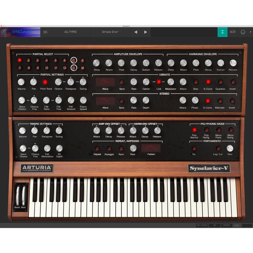 Arturia Synclavier V - Virtual Instrument
