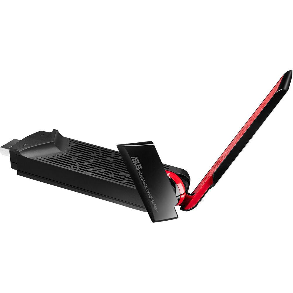 ASUS USB-AC68 AC1900 Dual-Band USB 3.1 Gen 1 Wi-Fi Adapter