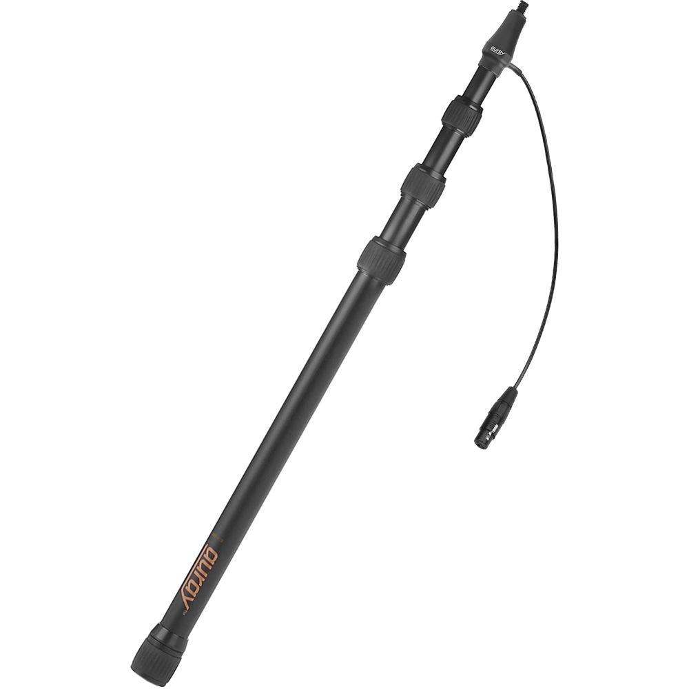Auray ABP-47B Aluminum Telescoping Boom Pole with Integrated XLR Cable