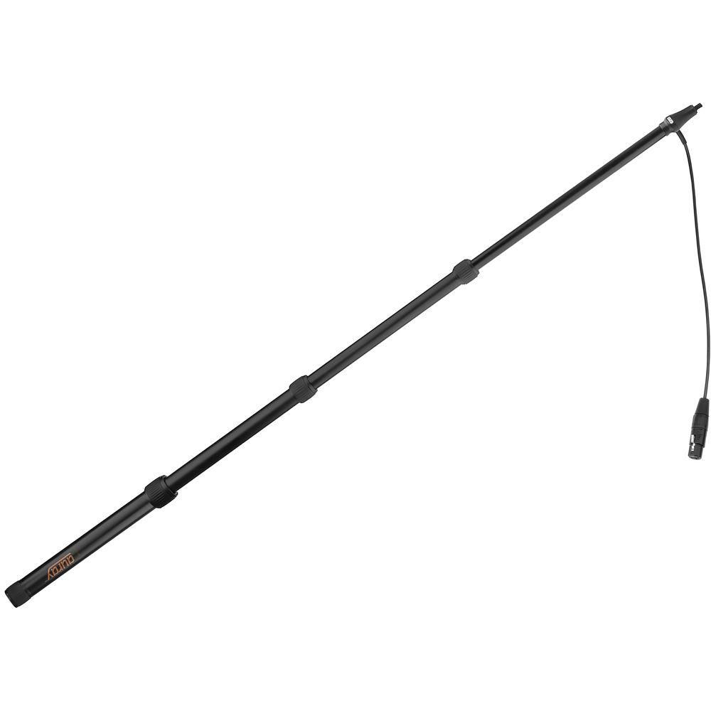 Auray ABP-47B Aluminum Telescoping Boom Pole with Integrated XLR Cable