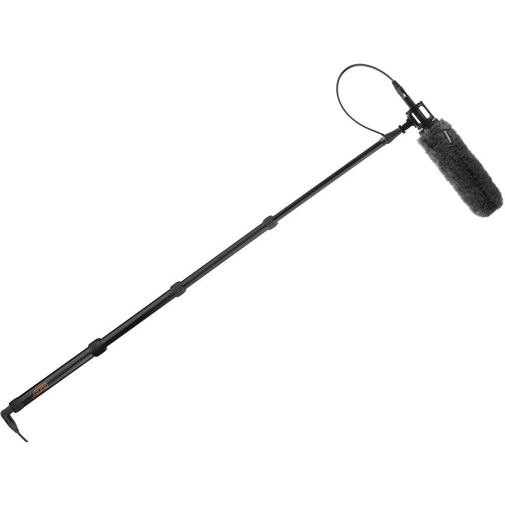 Auray ABP-47B Aluminum Telescoping Boom Pole with Integrated XLR Cable