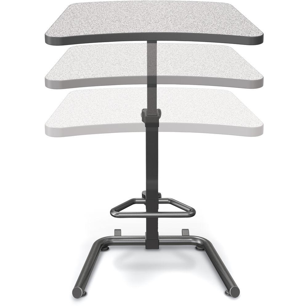 Balt Up-Rite Height-Adjustable Sit Stand Student Desk