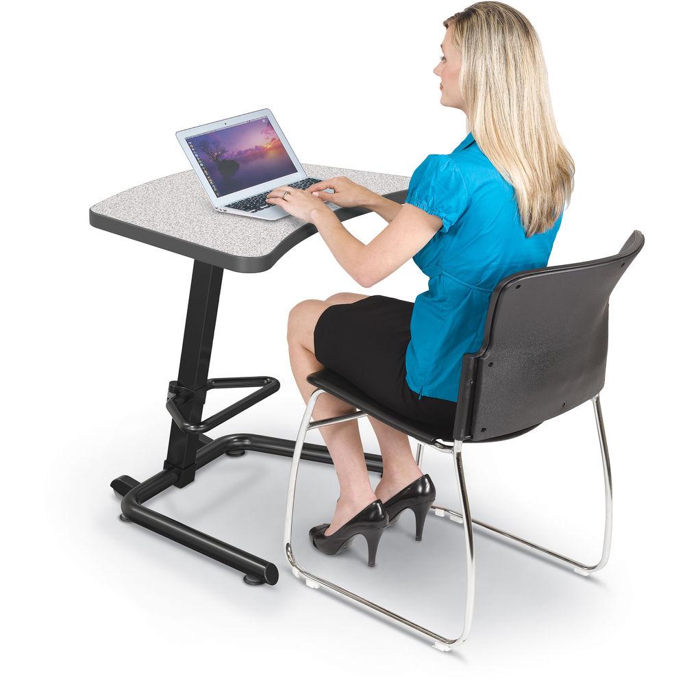 Balt Up-Rite Height-Adjustable Sit Stand Student Desk