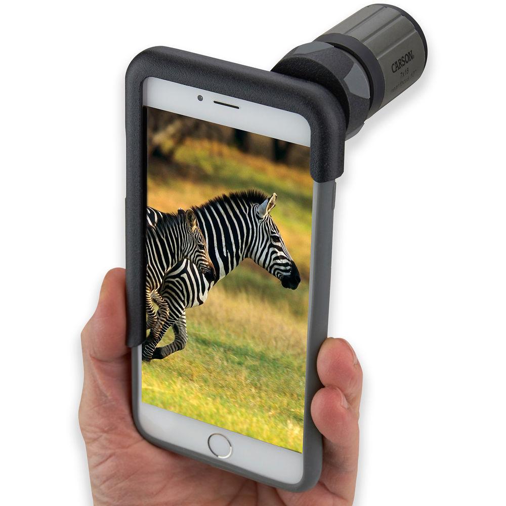 Carson HookUpz iPhone 6 6s Monocular Adapter Kit