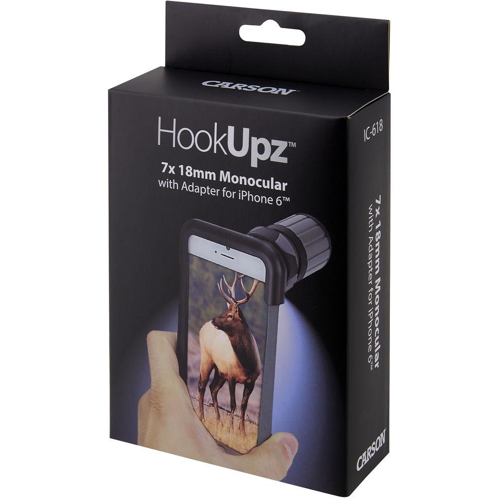 Carson HookUpz iPhone 6 6s Monocular Adapter Kit