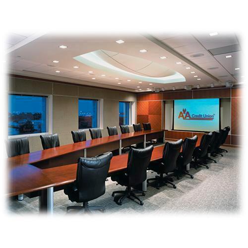Draper 140022FN Access Series V 126 x 168" Ceiling-Recessed Screen