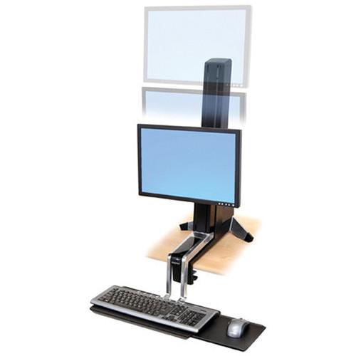 Ergotron WorkFit-S Single Monitor Sit-Stand Workstation