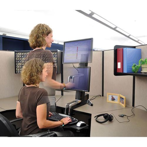 Ergotron WorkFit-S Single Monitor Sit-Stand Workstation