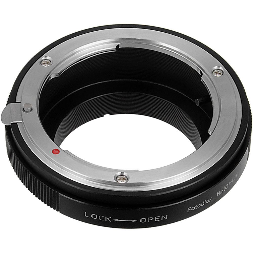 FotodioX Lens Mount Adapter for Nikon G-Type F-Mount Lens to Leica M-Mount Camera