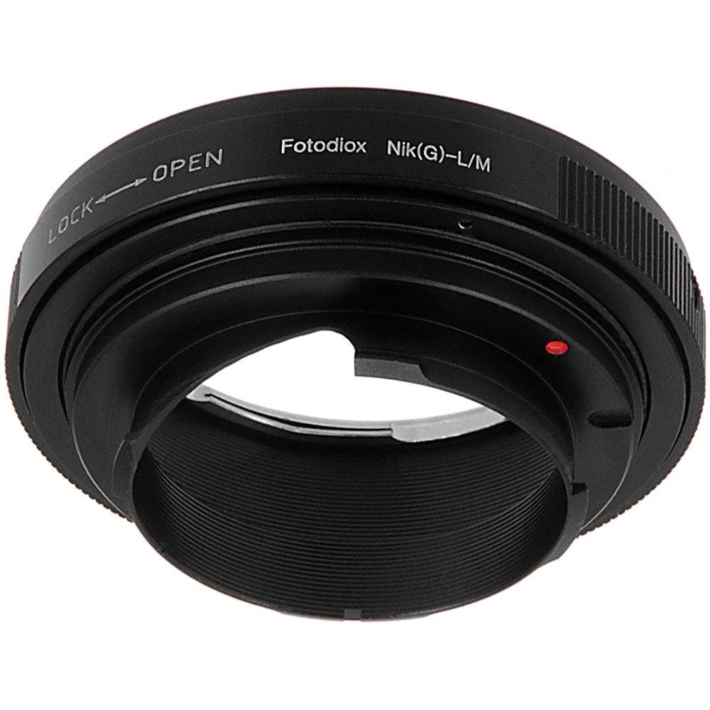 FotodioX Lens Mount Adapter for Nikon G-Type F-Mount Lens to Leica M-Mount Camera