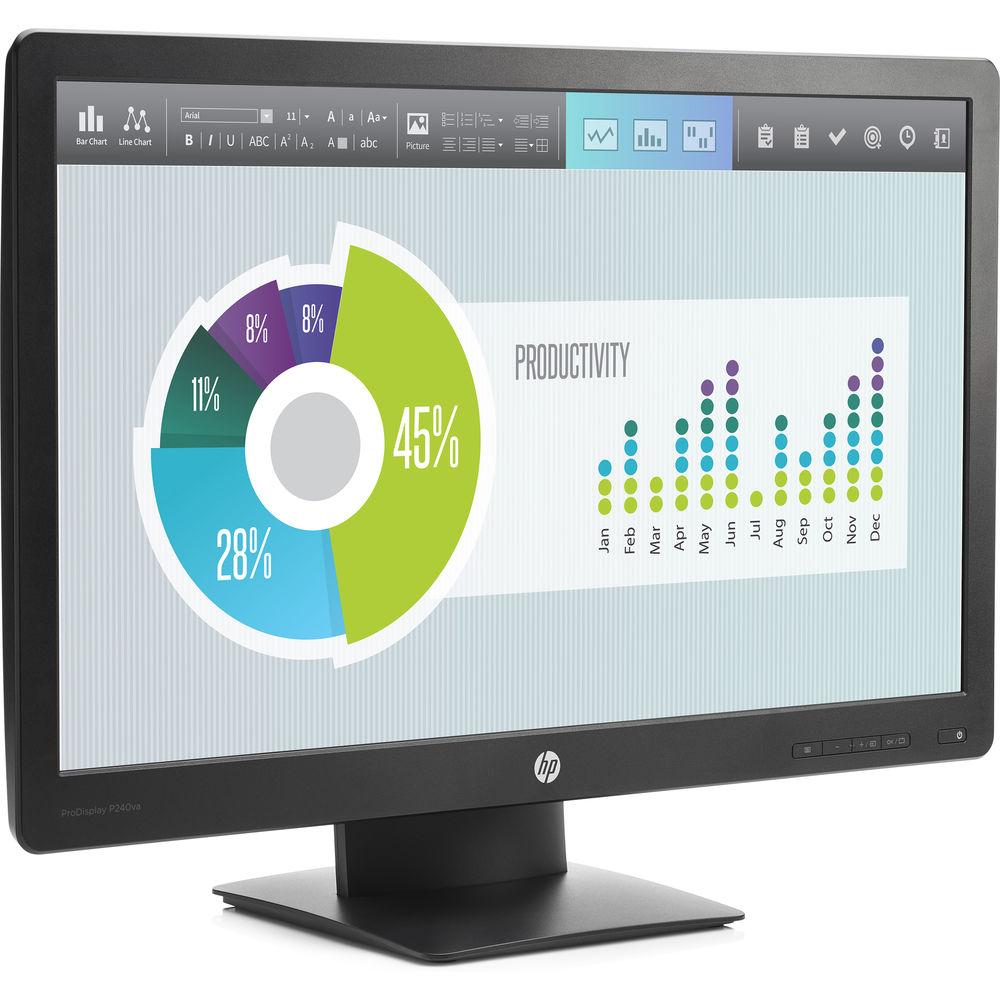 HP ProDisplay P240va 23.8" 16:9 LCD Monitor