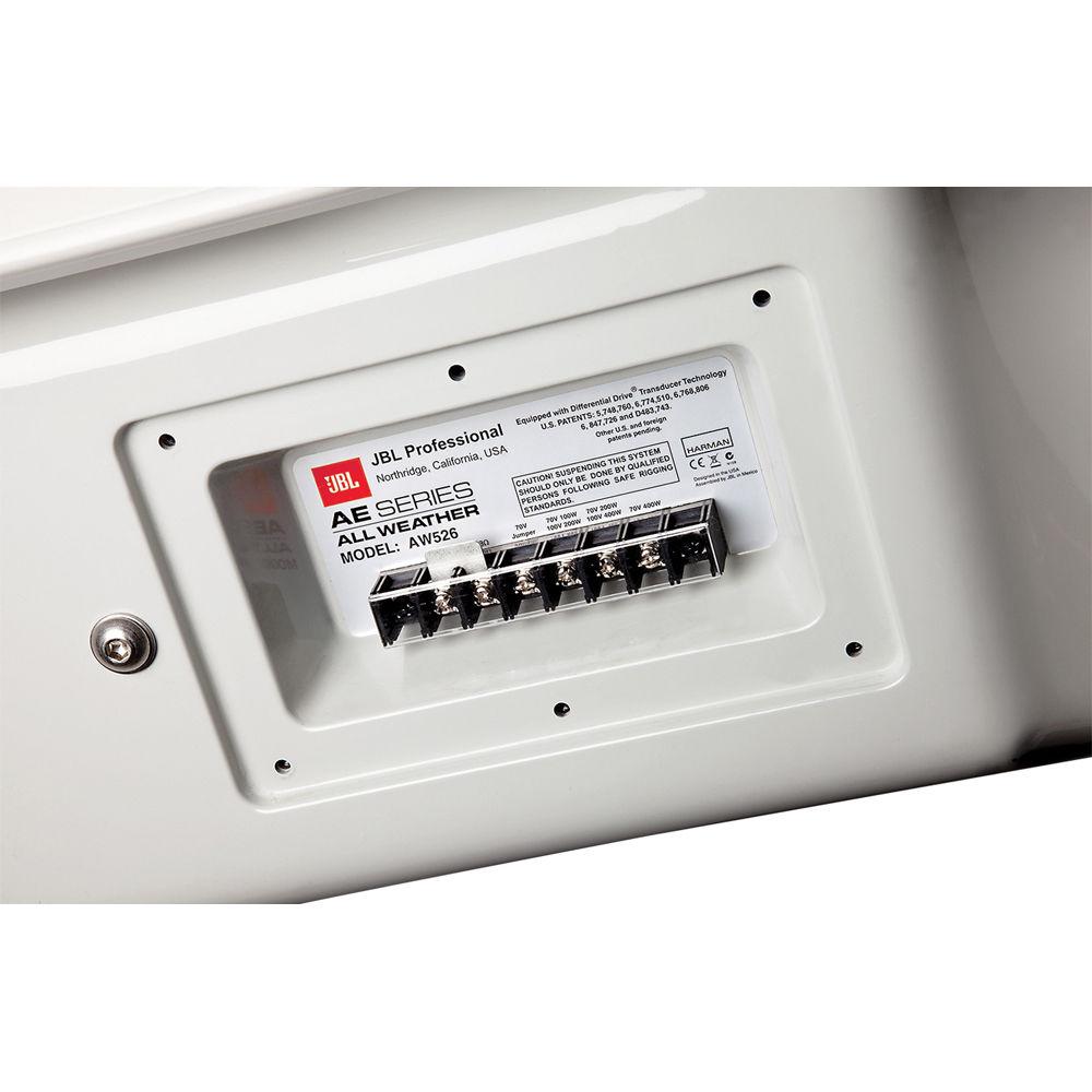 JBL AW595 High Power 2-Way All-Weather Loudspeaker with 15" LF and Rotatable Horn