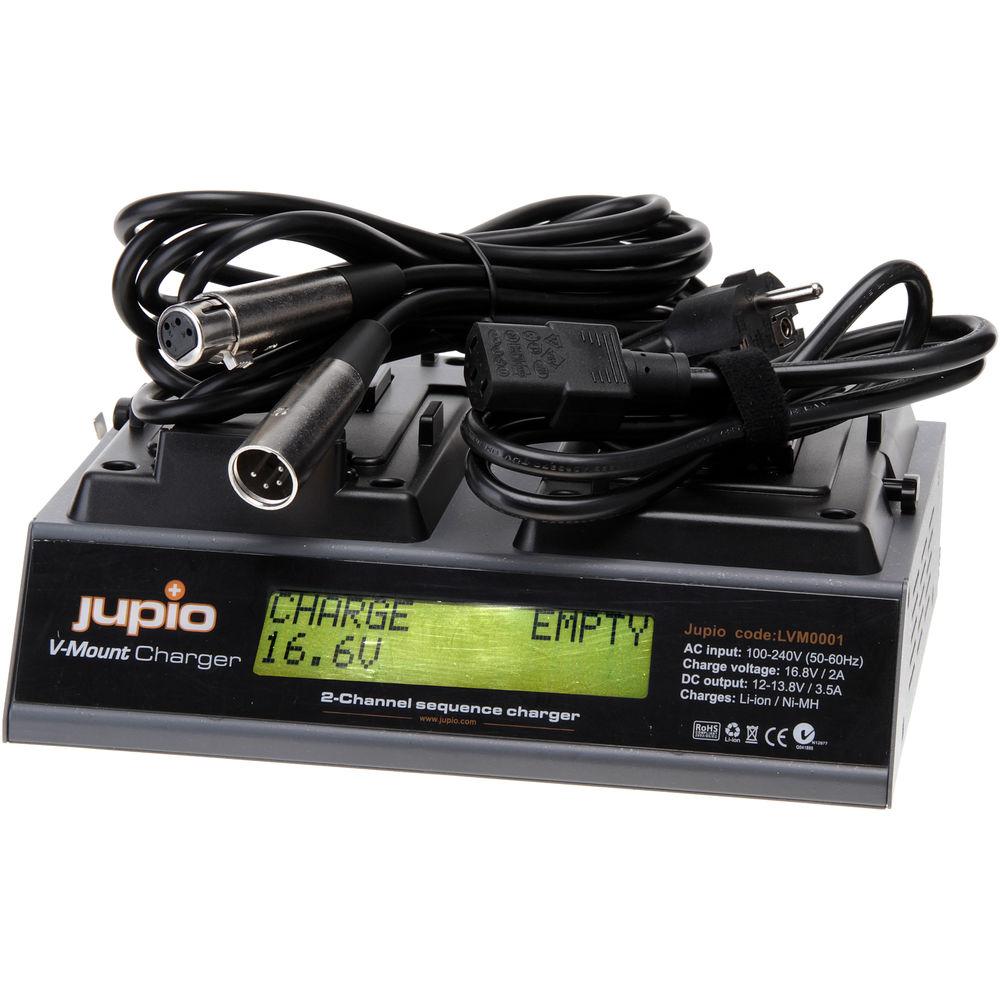 Jupio 16.8V, 2A Charger for Broadcast Batteries