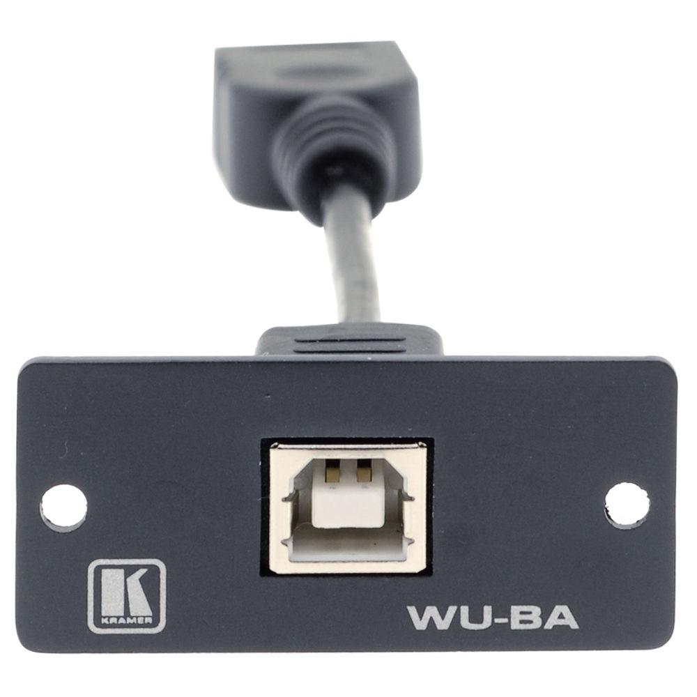 Kramer USB-B Female to USB-A Female Wall Plate Insert