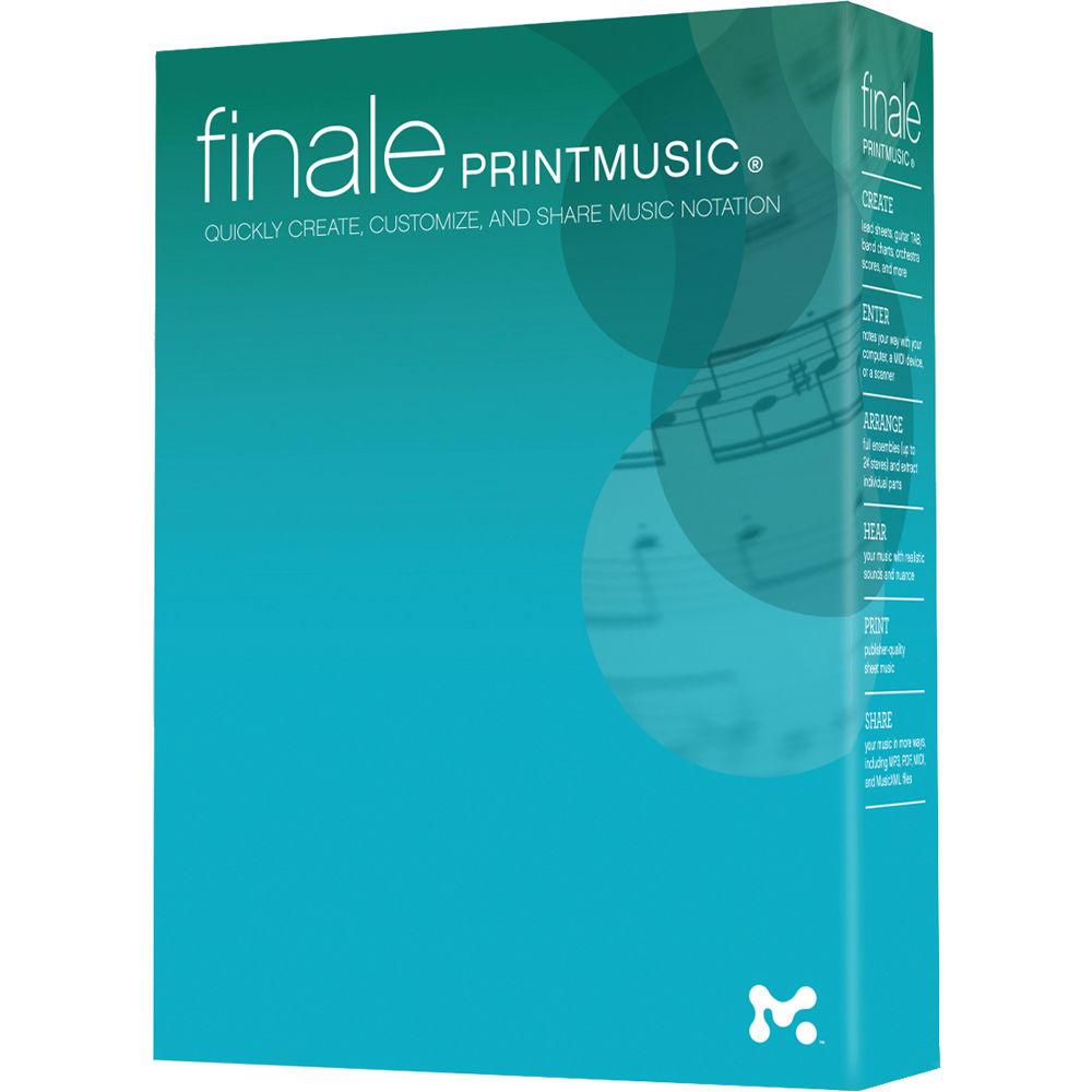 MakeMusic Finale PrintMusic Notation and Composition Software