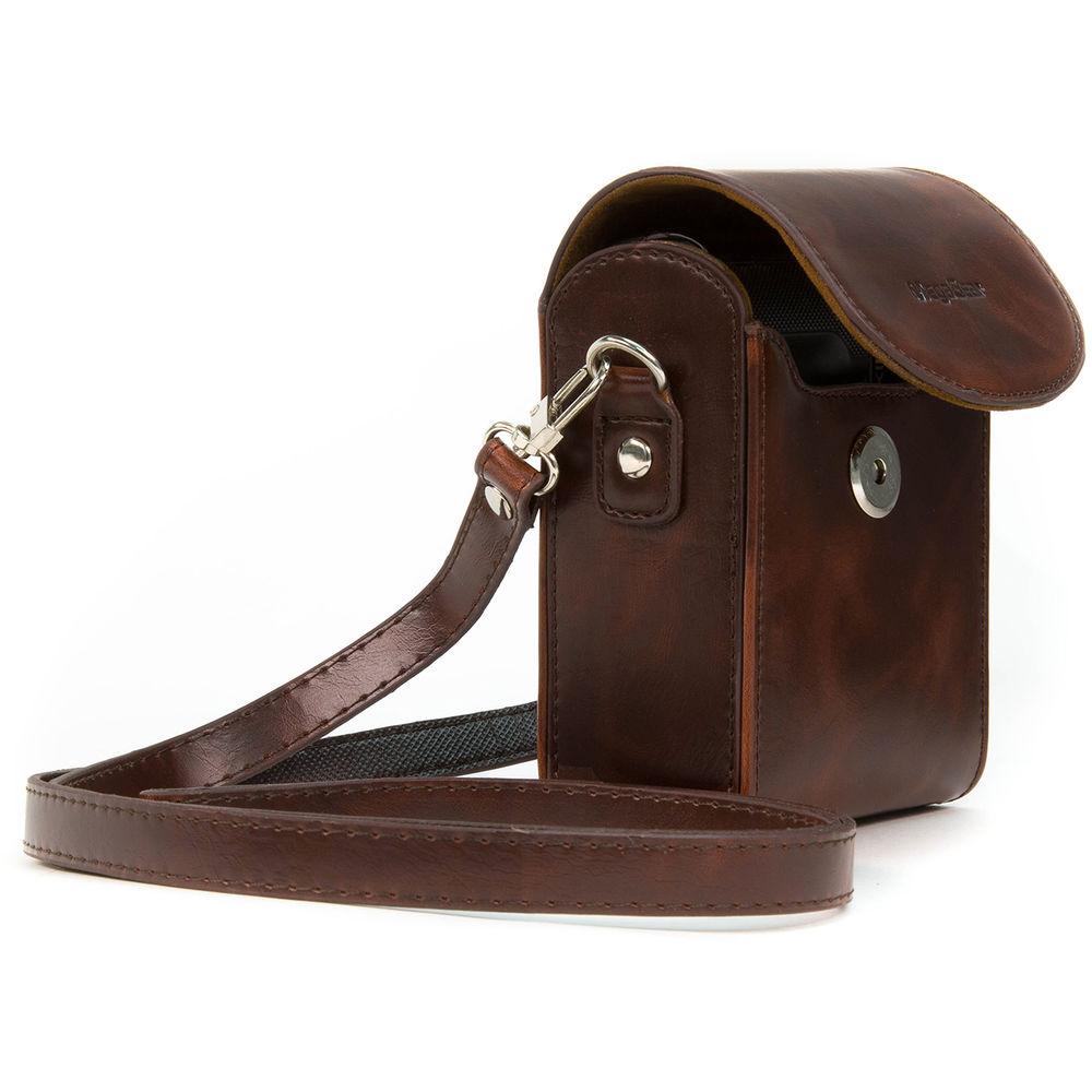 MegaGear Ever Ready  Leather Camera Case for Panasonic Lumix DC-ZS70, DMC-LX10, DMC-ZS60, or DMC-ZS100