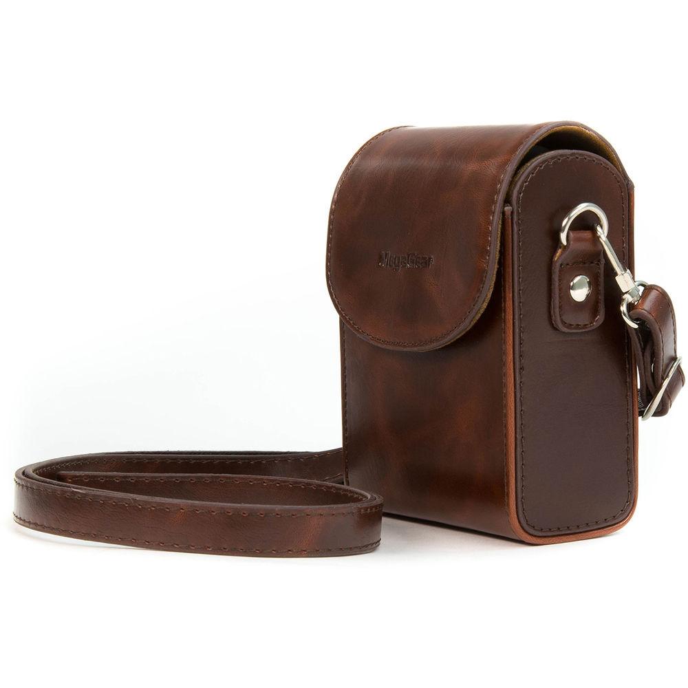 MegaGear Ever Ready  Leather Camera Case for Panasonic Lumix DC-ZS70, DMC-LX10, DMC-ZS60, or DMC-ZS100