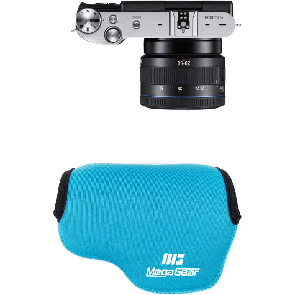 MegaGear MG374 Ultra-Light Neoprene Case for NX3000 with 20-50mm Lens