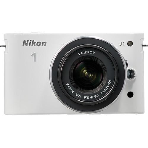 Nikon 1 J1 Mirrorless Digital Camera with 10-30mm VR Zoom Lens - Refurbished