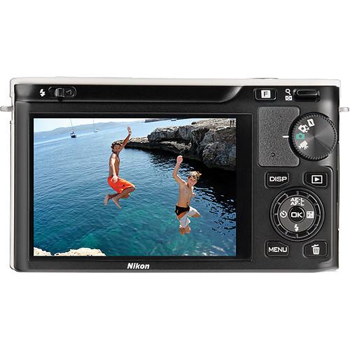 Nikon 1 J1 Mirrorless Digital Camera with 10-30mm VR Zoom Lens - Refurbished