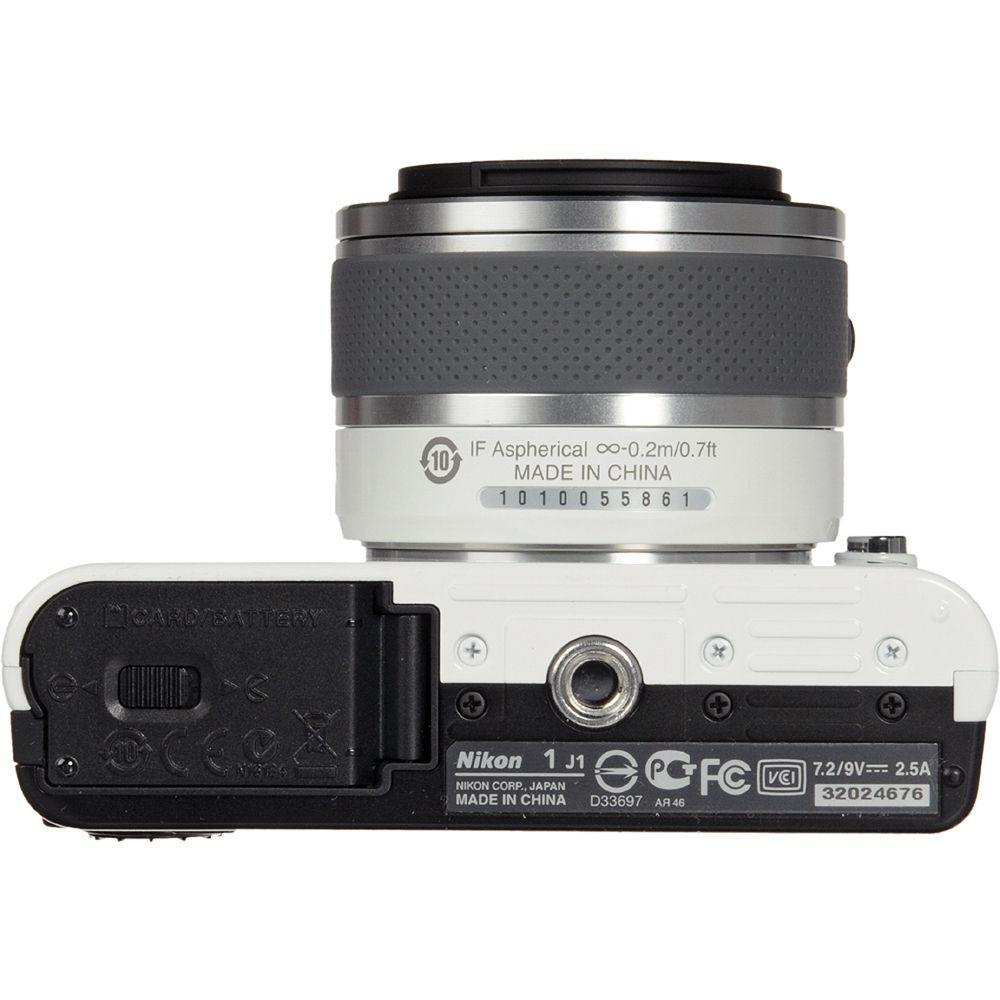 Nikon 1 J1 Mirrorless Digital Camera with 10-30mm VR Zoom Lens - Refurbished