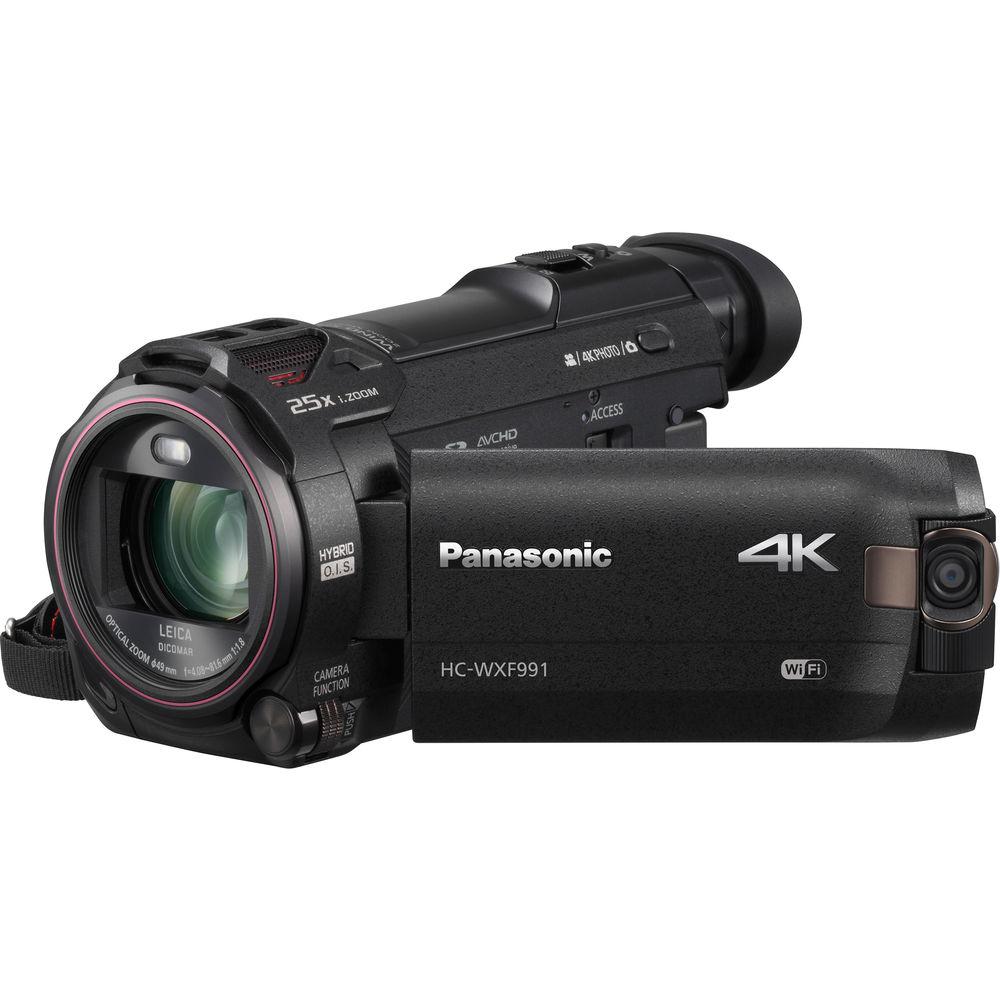 Panasonic HC-WXF991K 4K Ultra HD Camcorder with Twin Camera