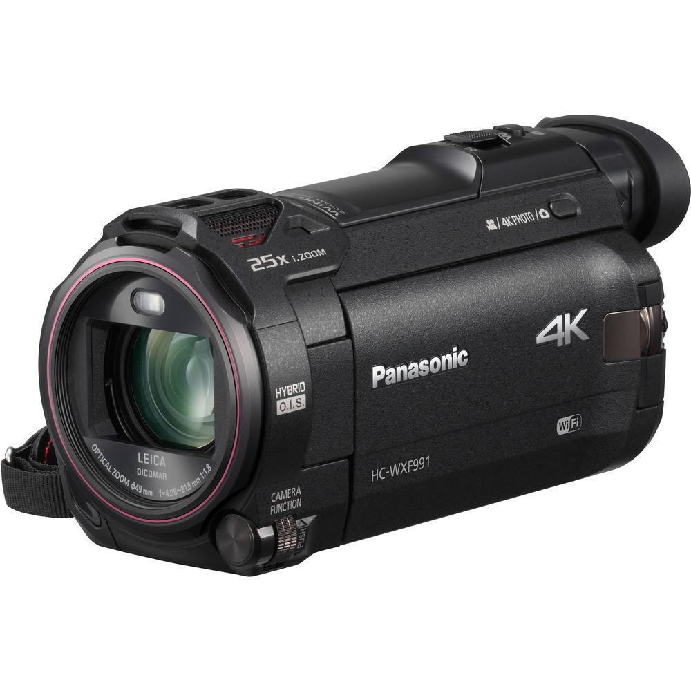Panasonic HC-WXF991K 4K Ultra HD Camcorder with Twin Camera