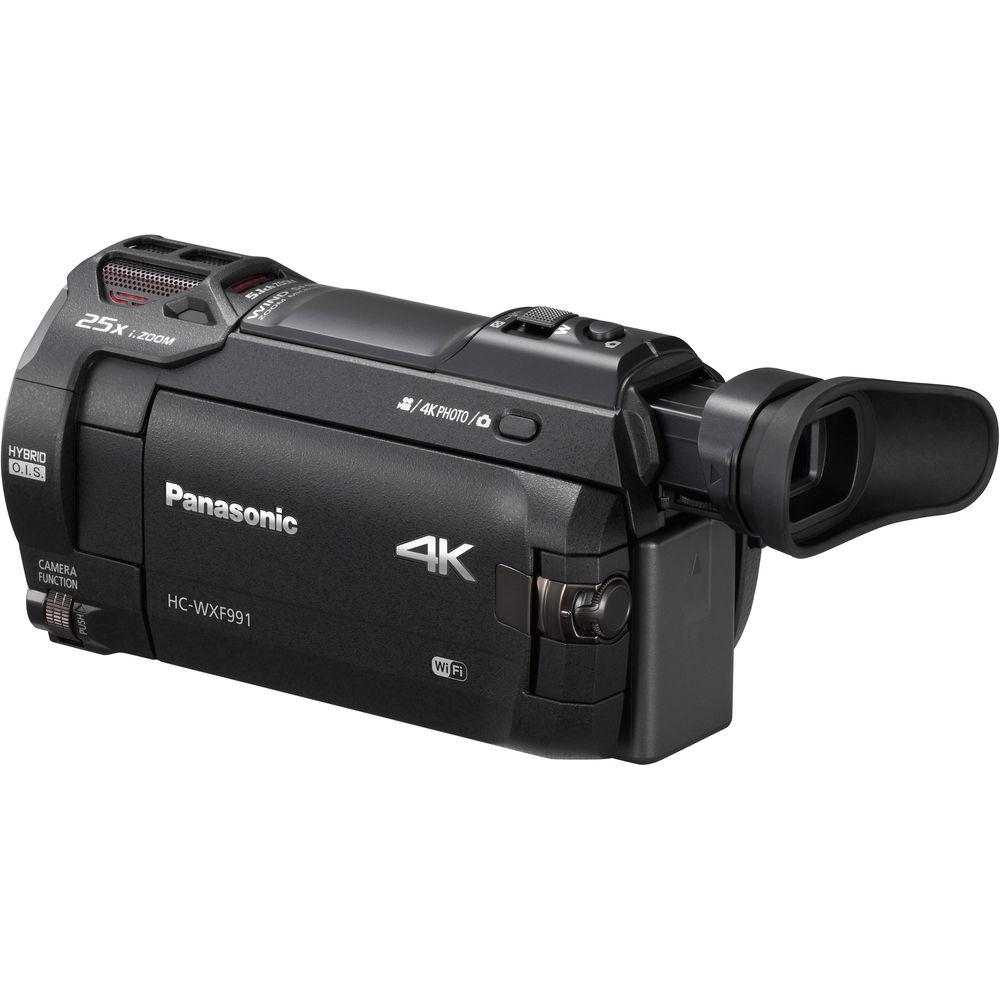 Panasonic HC-WXF991K 4K Ultra HD Camcorder with Twin Camera