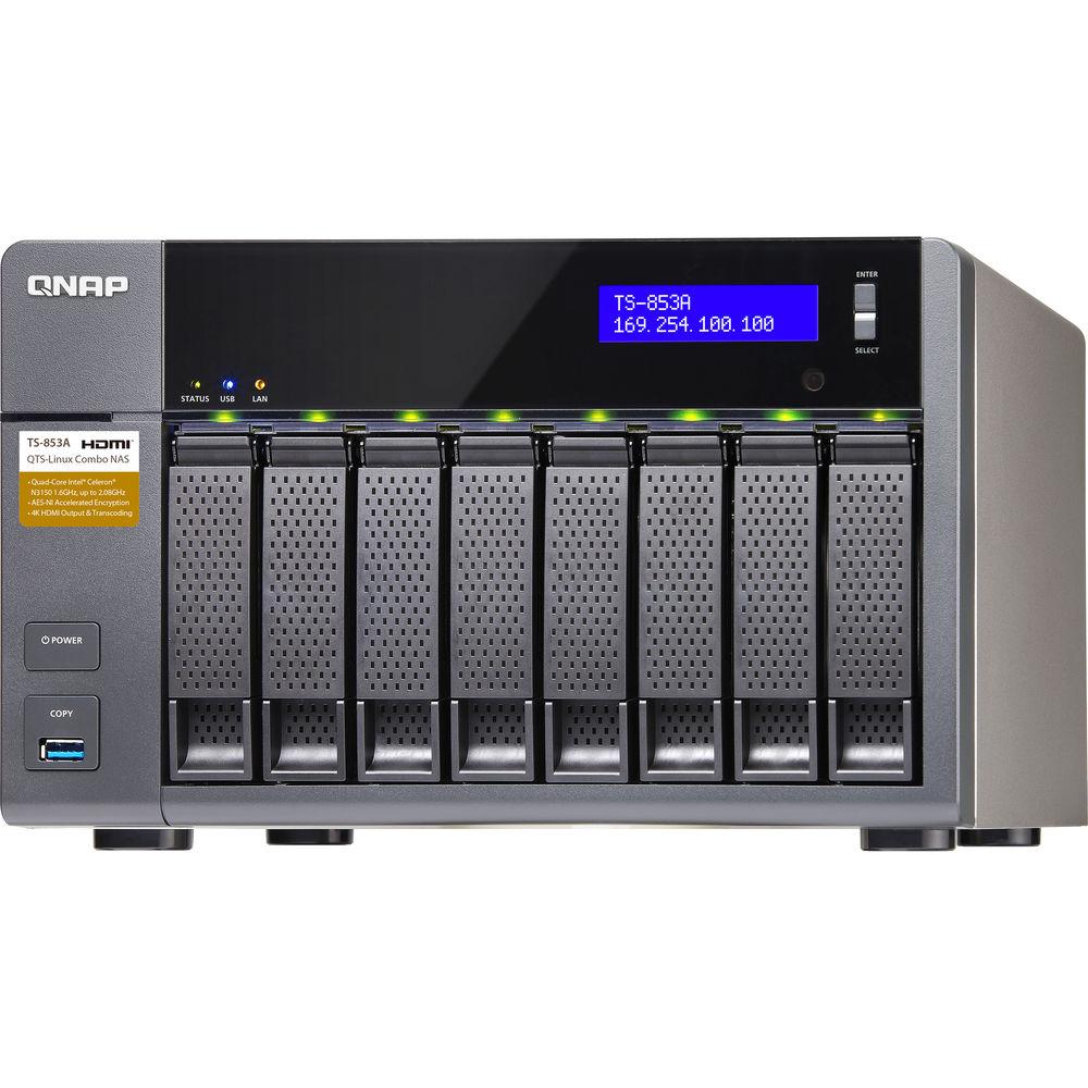 QNAP TS-853A Eight-Bay NAS Enclosure