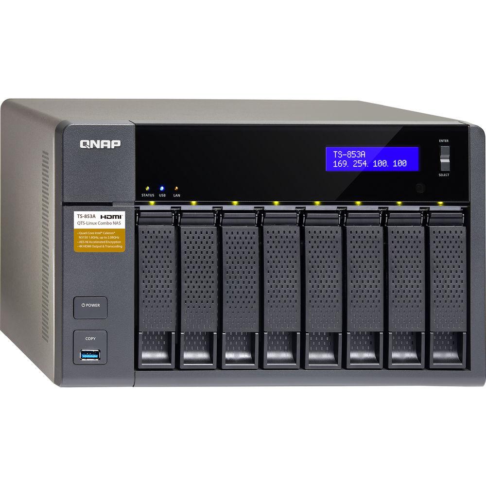 QNAP TS-853A Eight-Bay NAS Enclosure