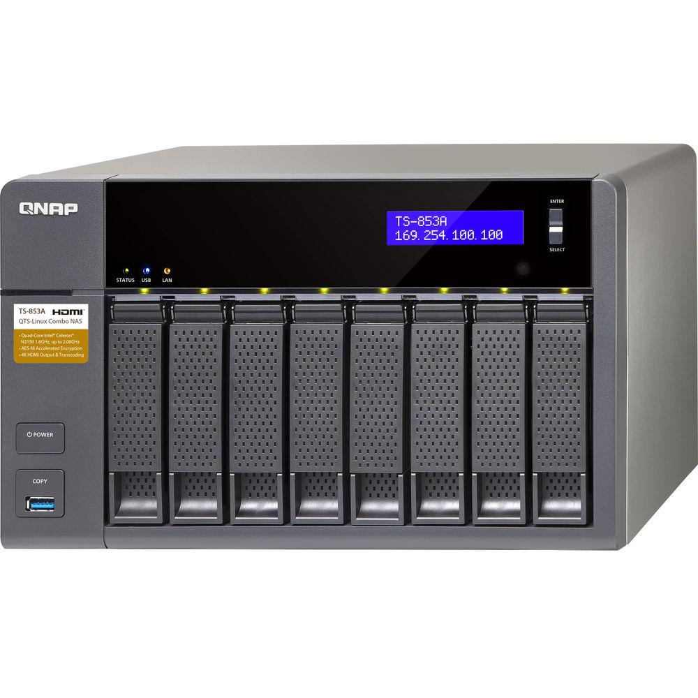QNAP TS-853A Eight-Bay NAS Enclosure