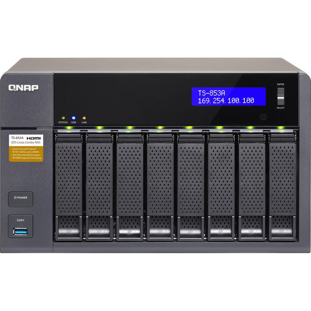 QNAP TS-853A Eight-Bay NAS Enclosure