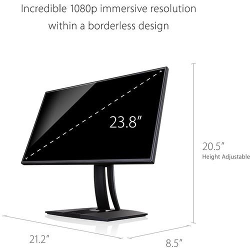 ViewSonic VP2468 24" 16:9 SuperClear IPS Monitor