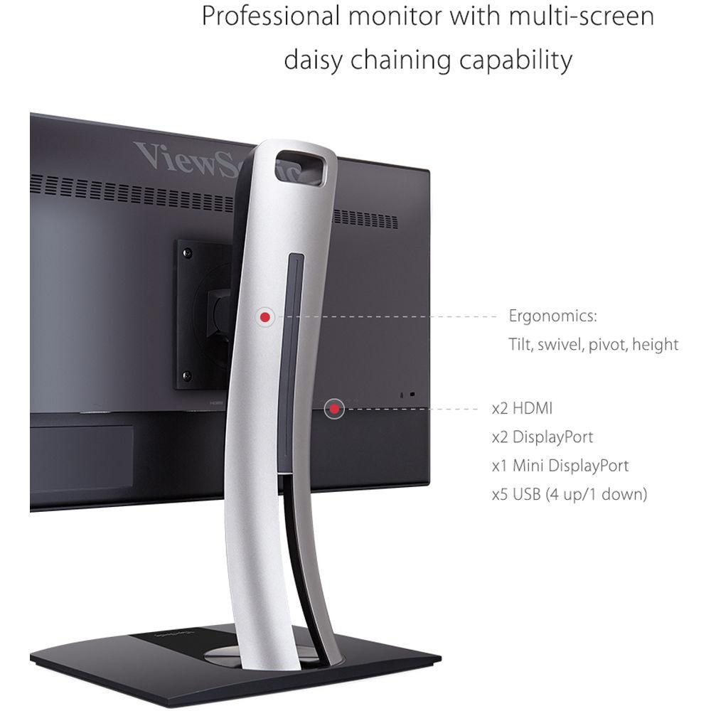 ViewSonic VP2468 24" 16:9 SuperClear IPS Monitor